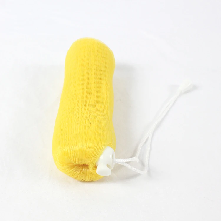 Organza Cleansing Net Mesh Small Soap Bags foaming mesh Produced By PP Material And Added Dyestuff