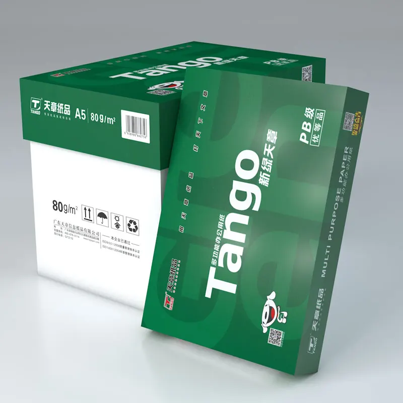 Tango wholesale price  80g A5 Copy Paper White Office Hard A5 Printer  Copy Paper