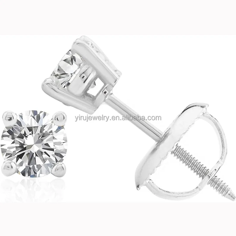 Lab-Grown Diamond 1ct. tw. Round Brilliant Solitaire Studs