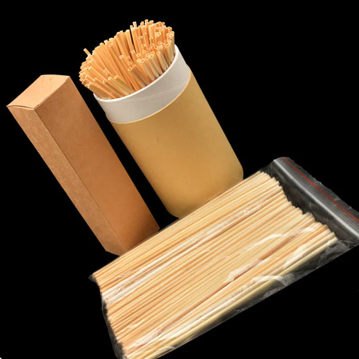 Eco Friendly Natural Biodegradable Disposable Wheat Drinking Straw