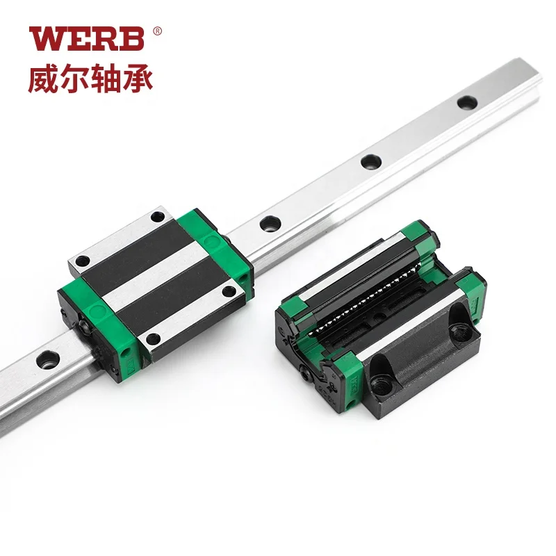 
High precision linear motion system HGW25HC rail block 