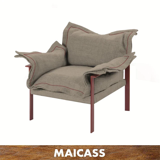 Элегантный матовый черный металлический бархатный мягкий стул для отдыха