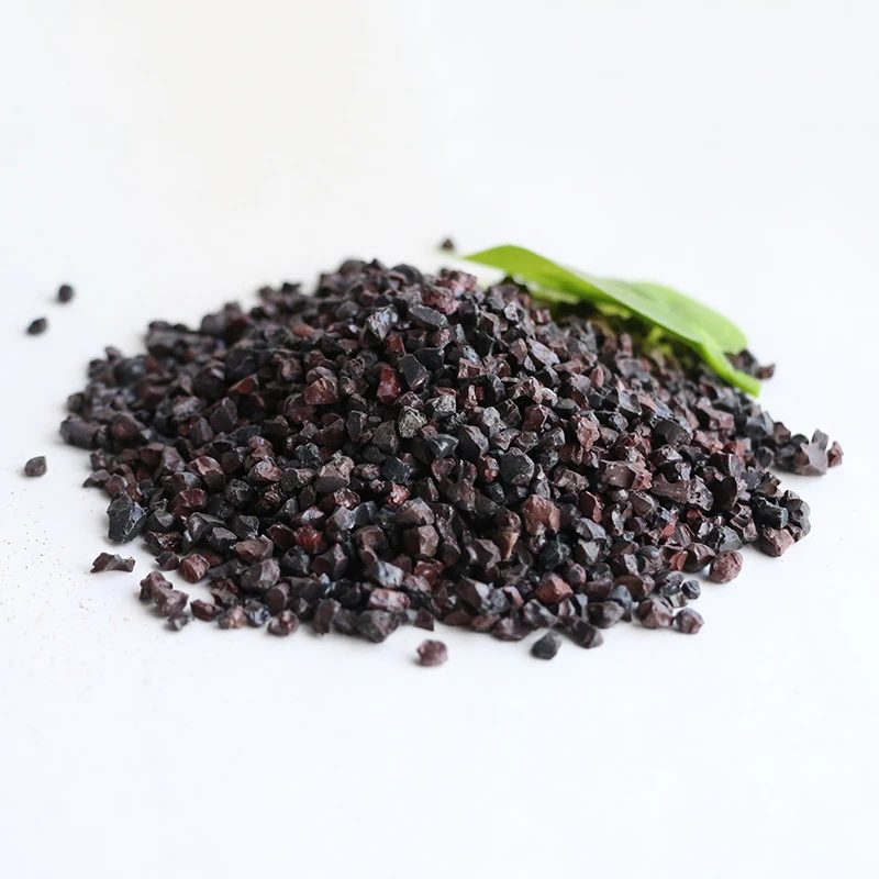 market price steel surface treatment garnet sand 30/60 mesh for sandblasting