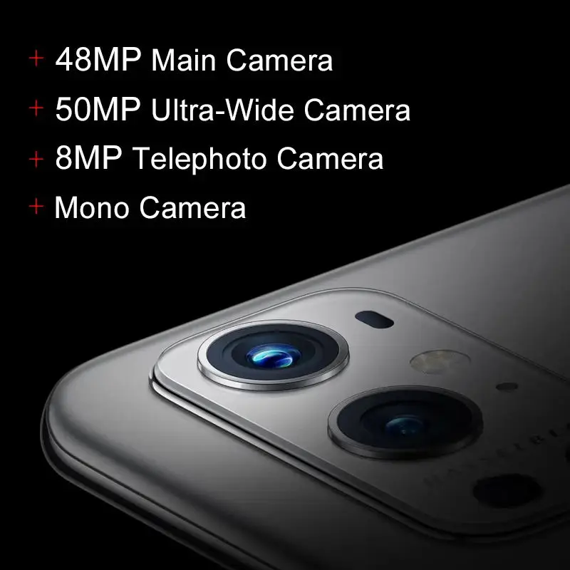 Global ROM Oneplus 9 Pro 4500mAh Battery 65W Fast Charging NFC Snapdragon 888 Mobile Phone