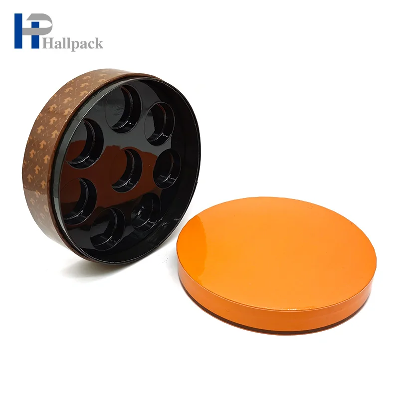 10Cm Candle Packaging Paper Black Tube Childproof Paper Food Tubes