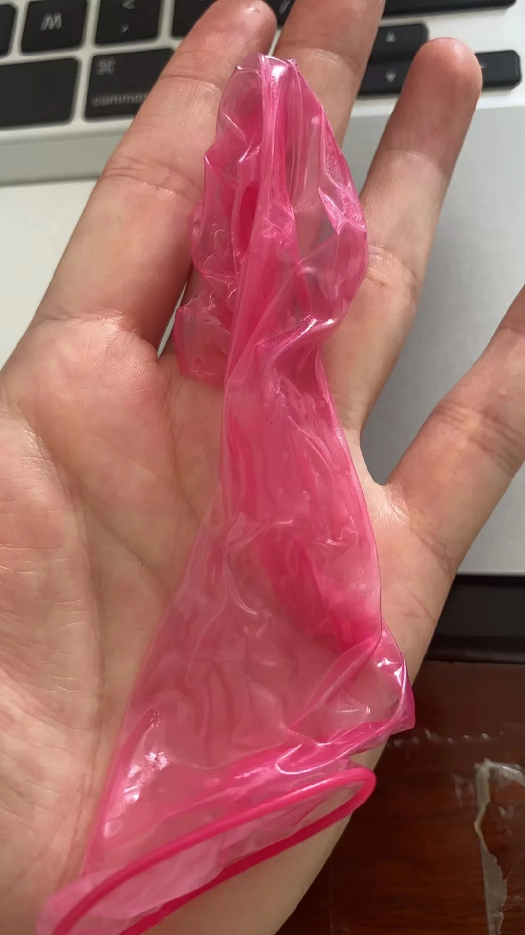 Peach, green apple, blueberry, strawberry, banana, orange, fruit flavored condom