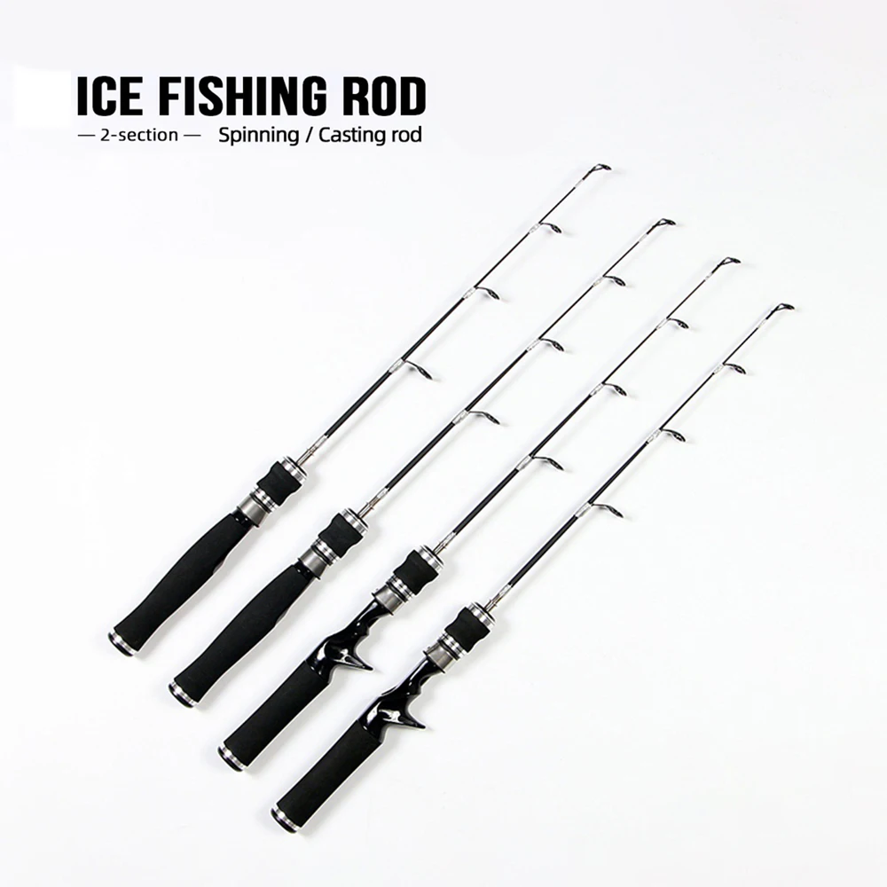 Wholesale Factory UL MH Lure Fishing Rod 2 Section Spinning Casting Ice Rod 50cm 70cm 80cm 110cm Ice Fishing Rod for bass