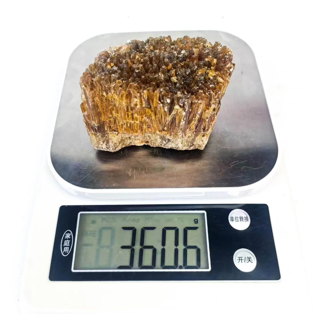 New Arrival Natural Spiritual Healing Crystal Amber Calcite Specimen For Meditation