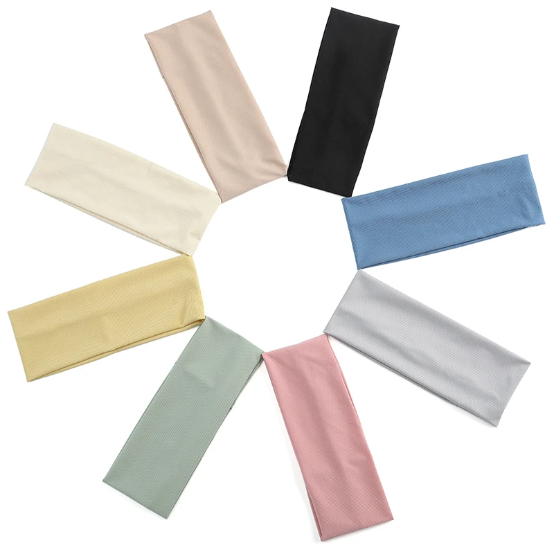 custom Working Out exercise Athletic Sweat Cotton Headband Outdoor for Men Women headband