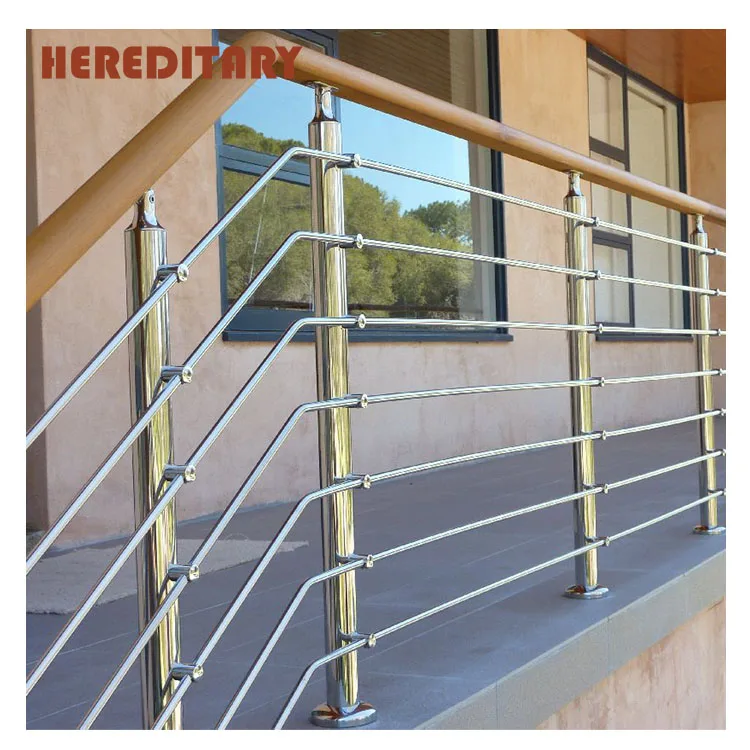 304 316 round/square or rectangle tube balustrades handrails stainless steel stair pipe railing