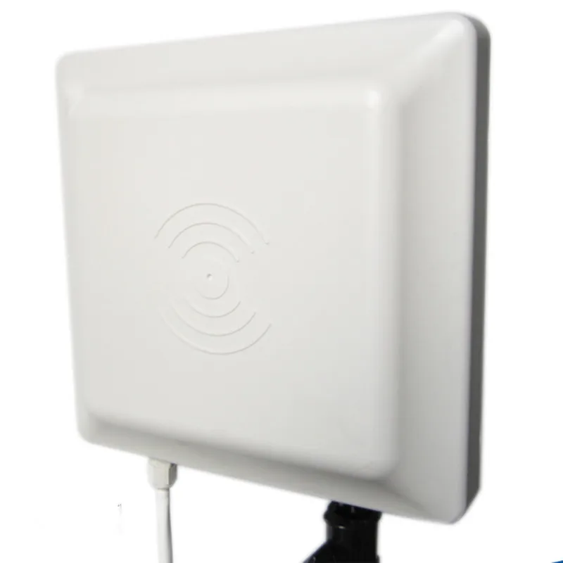 EPC Mask Integrated UHF RFID Reader mid-range with 8dbi Antenna ISO 18000-6C protocol for ETC/car parking system