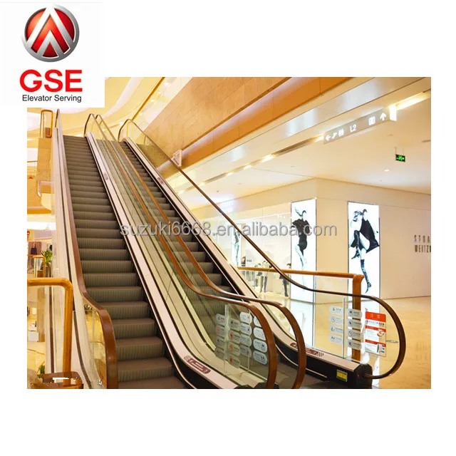 China Elevator company GSE SUZUKI Elevator Escalator Factory direct sale VVVF 35 degree VVVF Escalator price