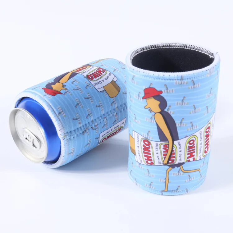 Лидер продаж уличный кулер на заказ неопреновый Кулер koozies бесплатный Печатный дизайн логотипа банный держатель для пива и кофе