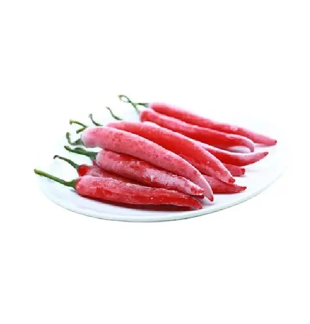 Top Grade frozen red chili Frozen Cut Diced Hot Red Chili Pepper from China frozen chili