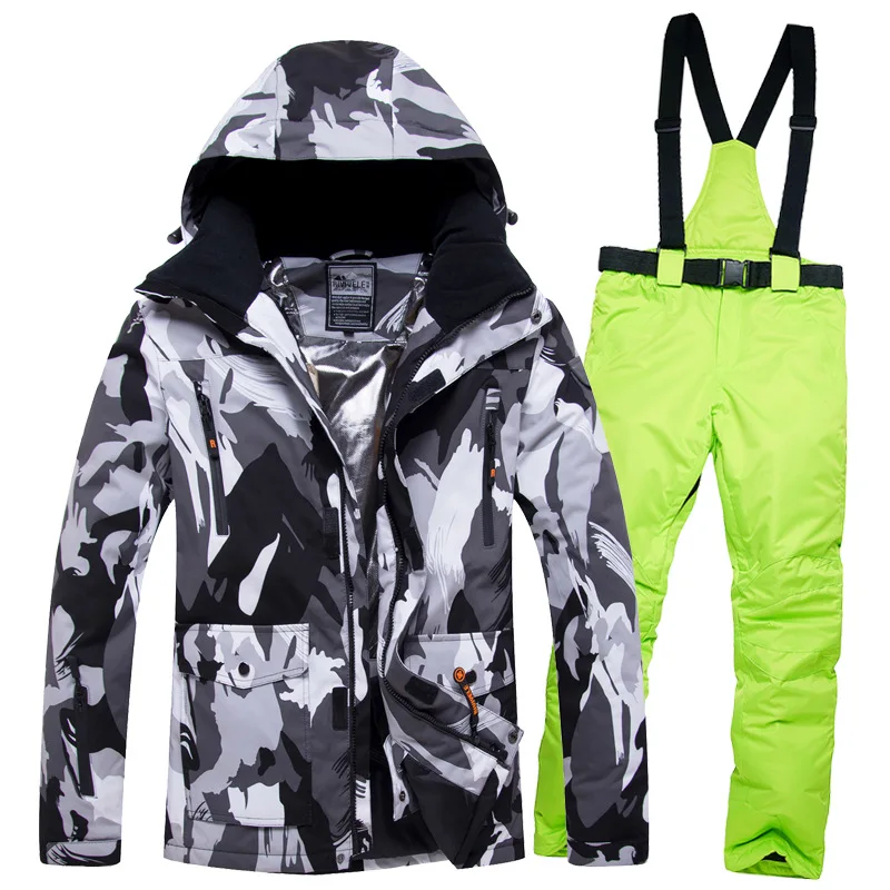  Factory Wholesale OEM Available Ski Cloth Suit Windproof Waterproof Keep Warm Jumpsuit For