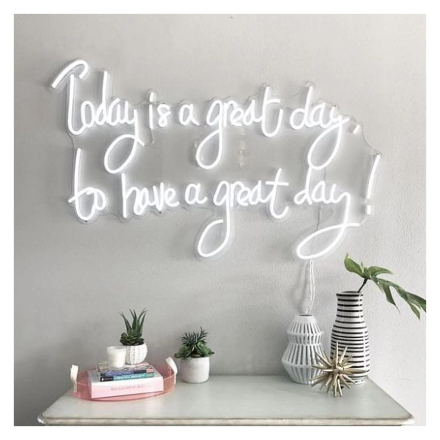 SignBoard with Illuminated Letters Oh Baby Neon Signs Custom LED Electronic Signs