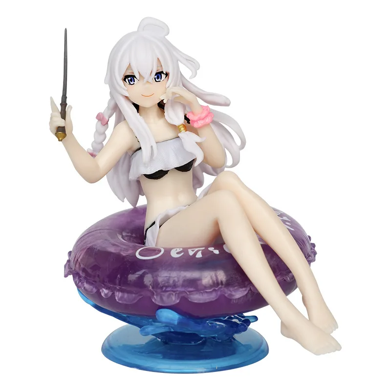 Japanese Sexy Hot Anime Girl Cartoon Movies Figurine Summer swimwear Vladilena Milize Rem albedo Cute Girl Figure