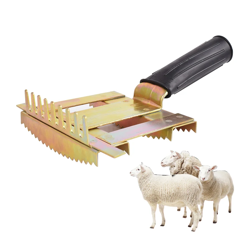 Horse reversible metal horse curry comb For animal grooming