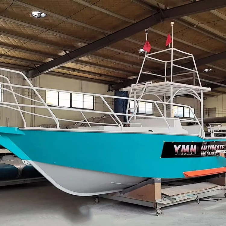 30Ft Center Console Aluminum Fishing Boat With Hard Top And Tower
