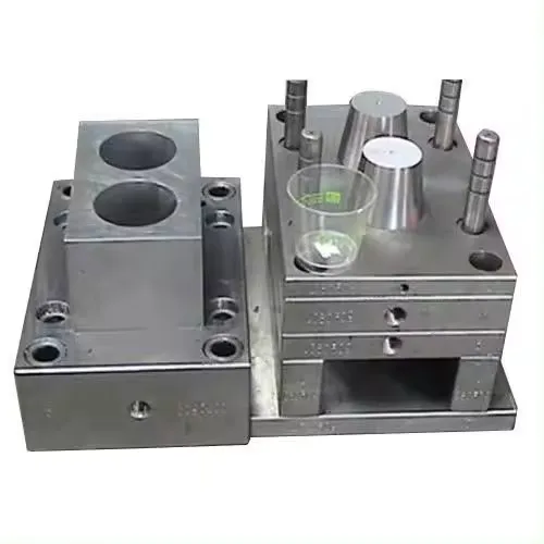 Custom Disposable Plastic Inject Machine Forming Cup Mould Multi Cavity Water Cup Mould Hot Cold Dual Channel Injection Mold