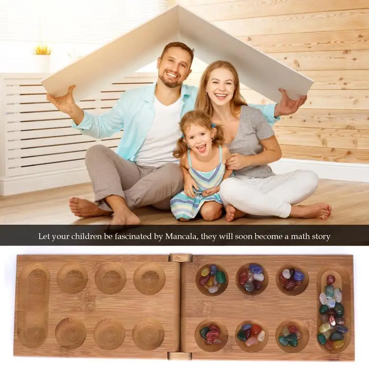 
Board Game Portable Folding Table Chess Gameplay Set for Kids 