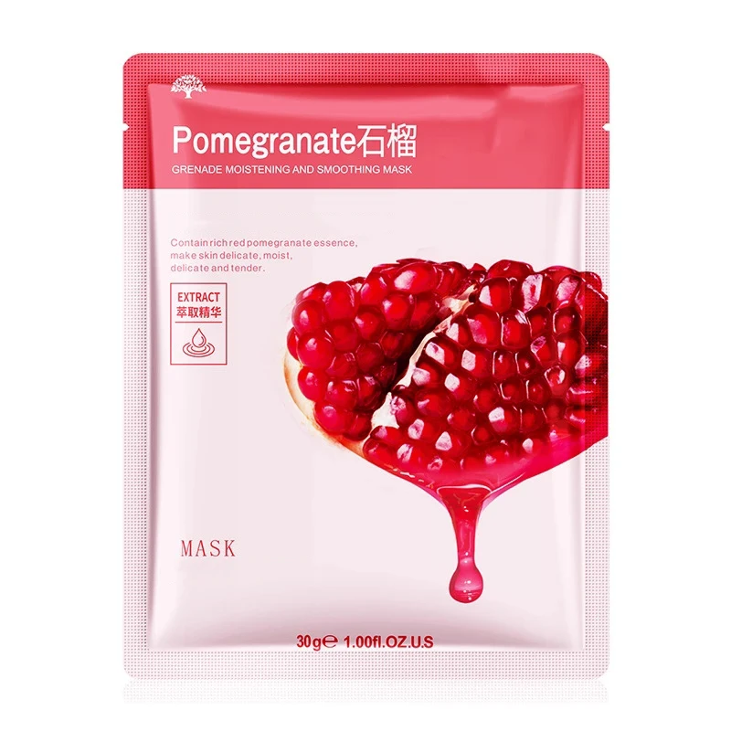 OEM ODM BEOTUA wholesale moisturizing blueberry strawberry avocado fruit face sheet mask