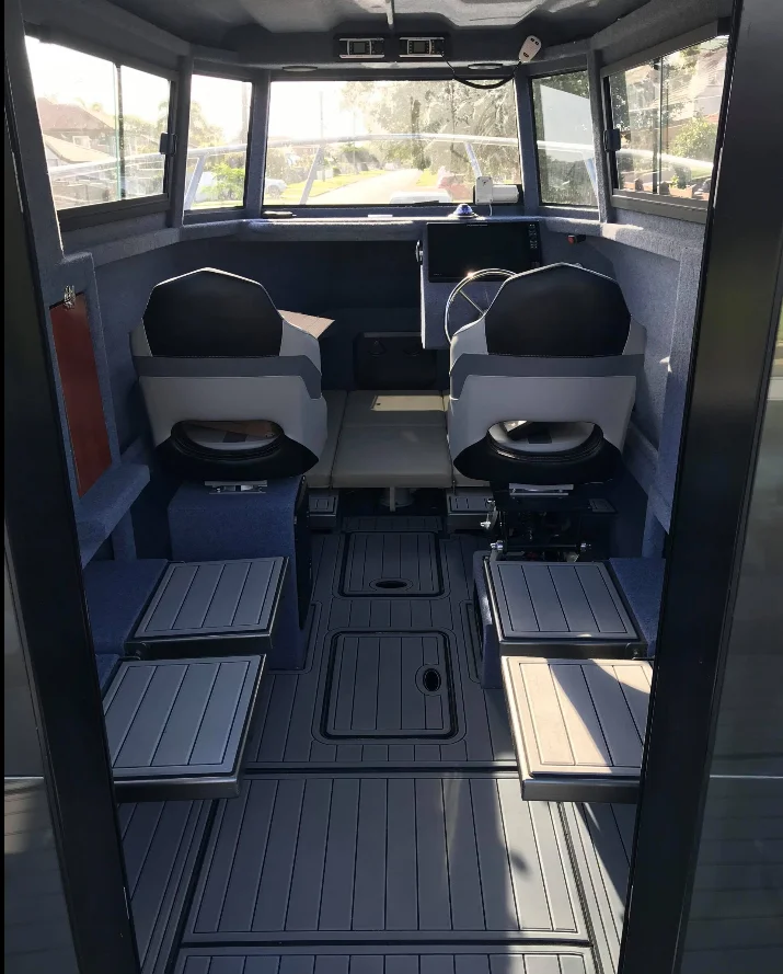 Gospel Boat fishing vessel Easy Craft 7.5m/25ft Aluminum fishing boat with walk around