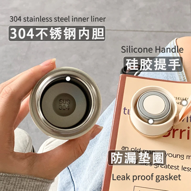 INS Style 12OZ Vacuum Cup Insulated 304 Stainless Steel Water Bottle Double Wall Travel Coffee Mug Warmer Tumbler For Sale