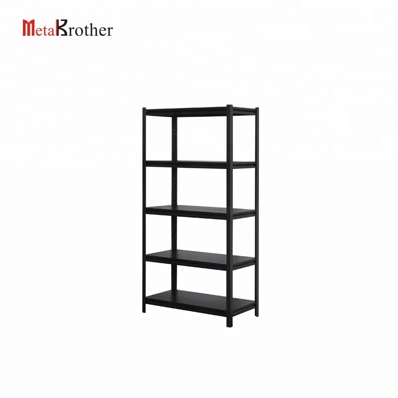 Metal 4 tiers Supermarket Rack Shelving Dividers Support Brackets Warehouse Display Wire Racks Steel Wall Mounted Storage Shelf
