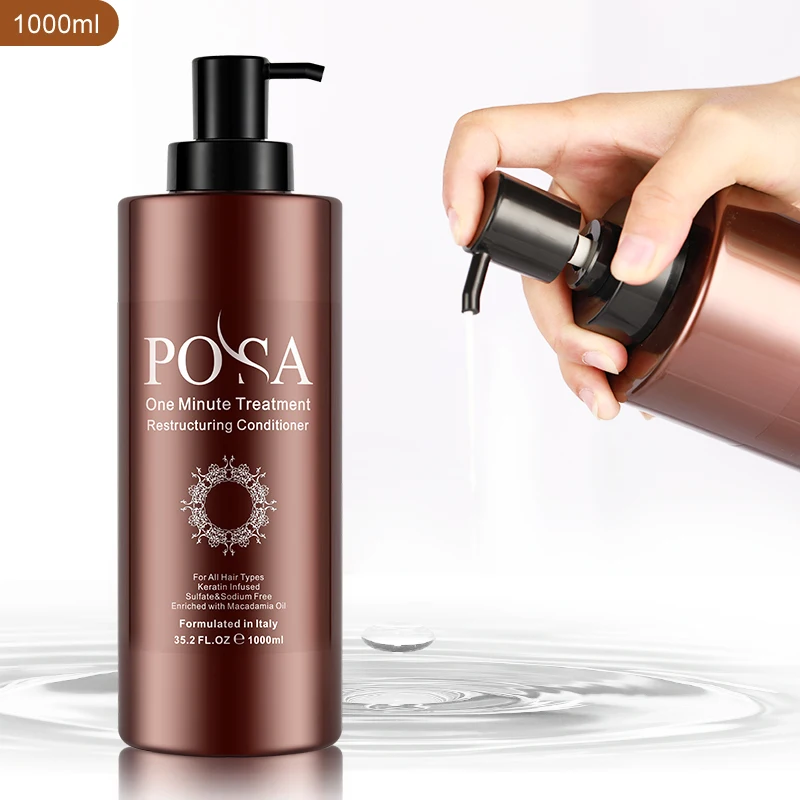 POSA Keratin Deep Conditioning Nourishing One Minute Hair Treatment for Damage Hair