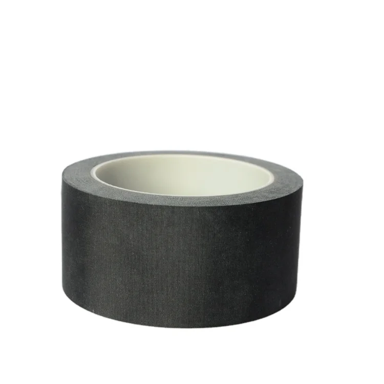 Best Selling Black Hot melt glue Matte Cotton Cloth Surface Custom Gaffer Packing Duct Tape
