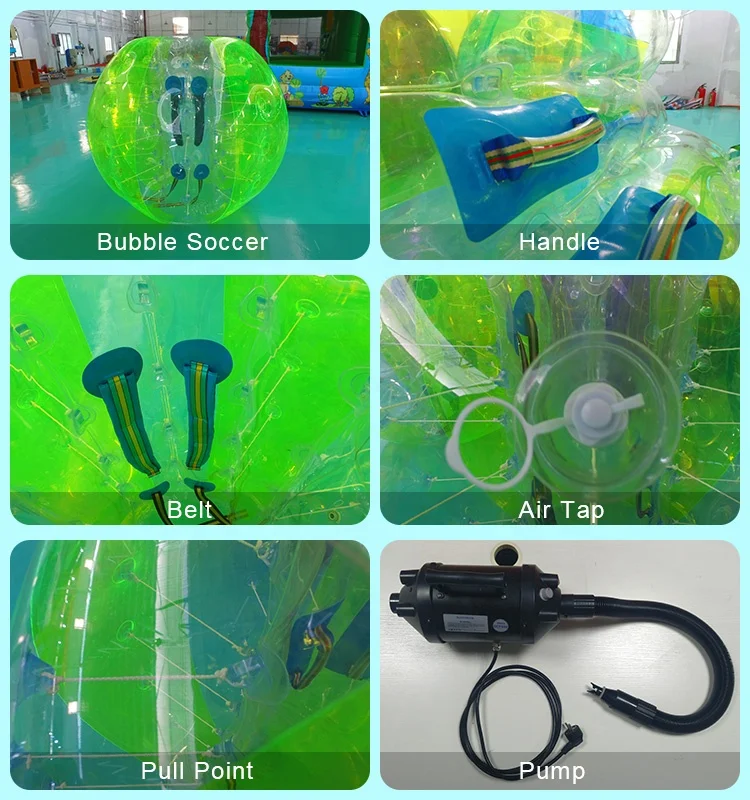 Cheap Inflatable Body Bumper Ball Inflatable Human Wearable Ball For Kids Adults Inflatable Belly Bumper Ball For Sale