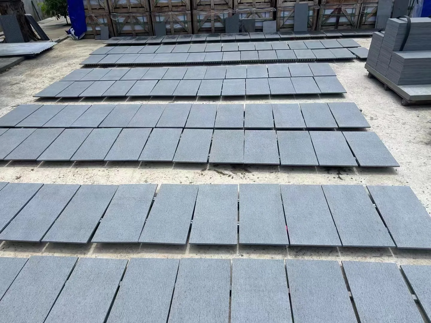 Natural basalt stone for flooring Black basalt for stair or swimming pool cover