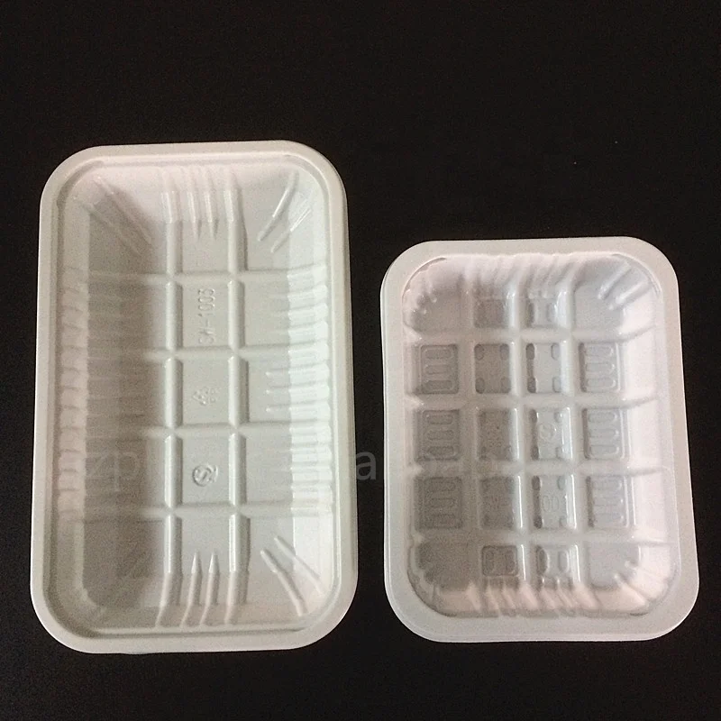 Disposable Plastic PP Food Packaging Tray Food Blister Tray Packaging