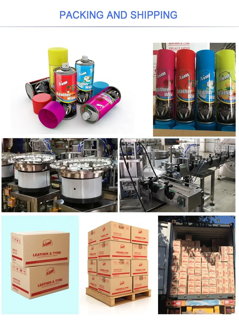 Dashboard Wax Spray Leather Wax Spray silicone spray