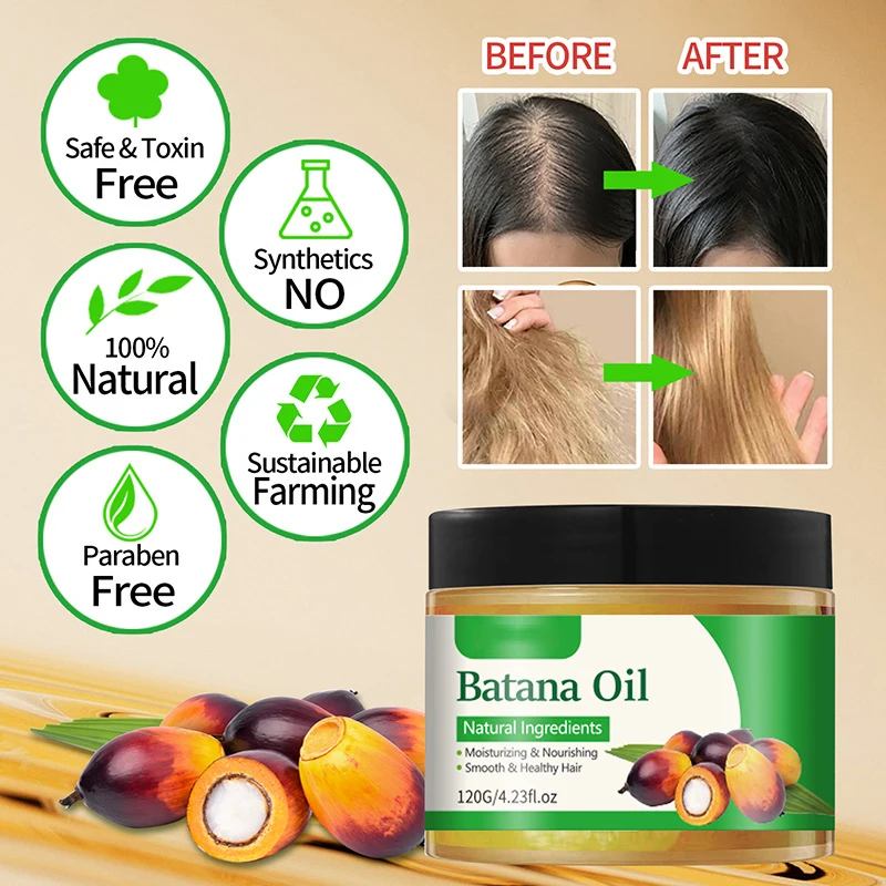 ODM/OEM 120g Promate hair growth Batana Oil Hair care essential oil Essence cream