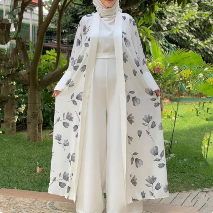Abaya Women Muslim Dress 2024 Dubai Traditional Muslim Clothing&Accessories Muslim Women Dress With Jumpsuits
