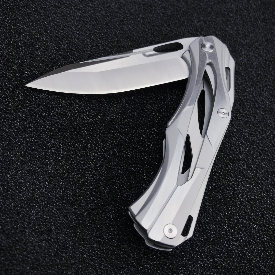 Multifunction All Steel Handle Outdoor Camping Hunting Knives Tactical Folding Pocket knife