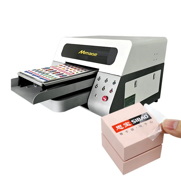 Mimage New Hot Sale UV A3 3D Sticker Labels Printing Machine