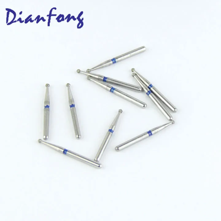 BR-46 medium grit ROUND FG high speed CE ISO certified dental diamond drill bit