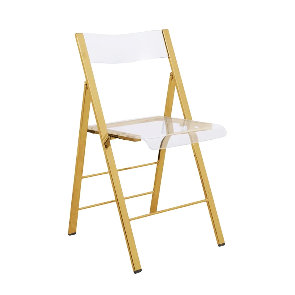 Hot Selling Gold Metal Folding Wimbledon Chair Wholesale