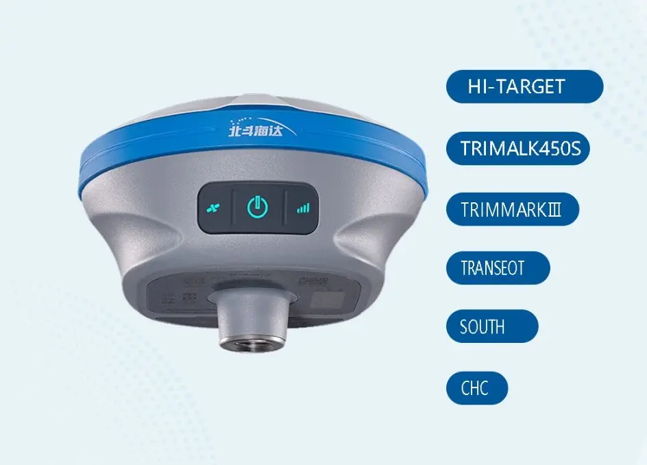 Hi-Target Gnss Rtk Cheap Price Gps Gps System Base And Rover 1408 Channels Gps Rover Road Gnss Receiver