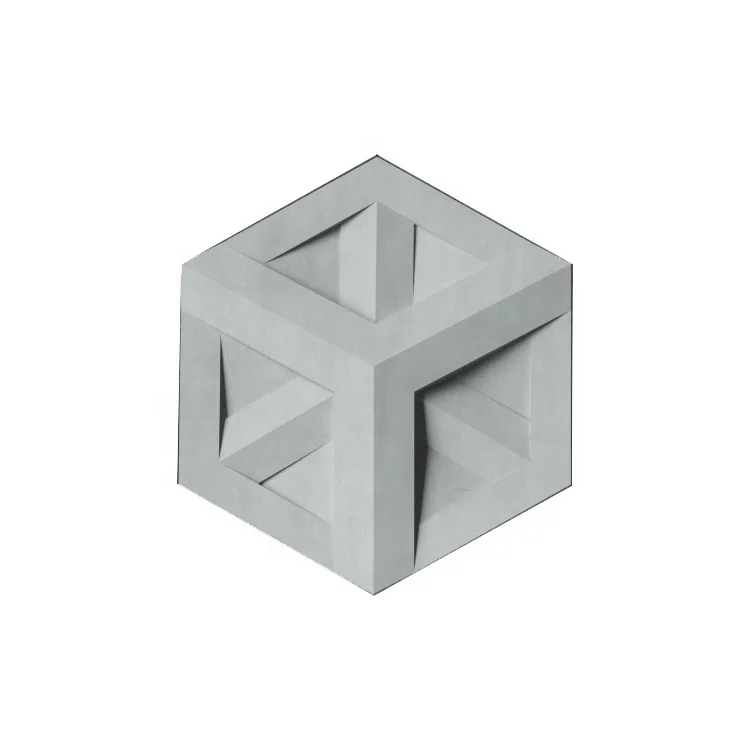 Factory direct sale creative hexagonal combination concrete cement wall tiles