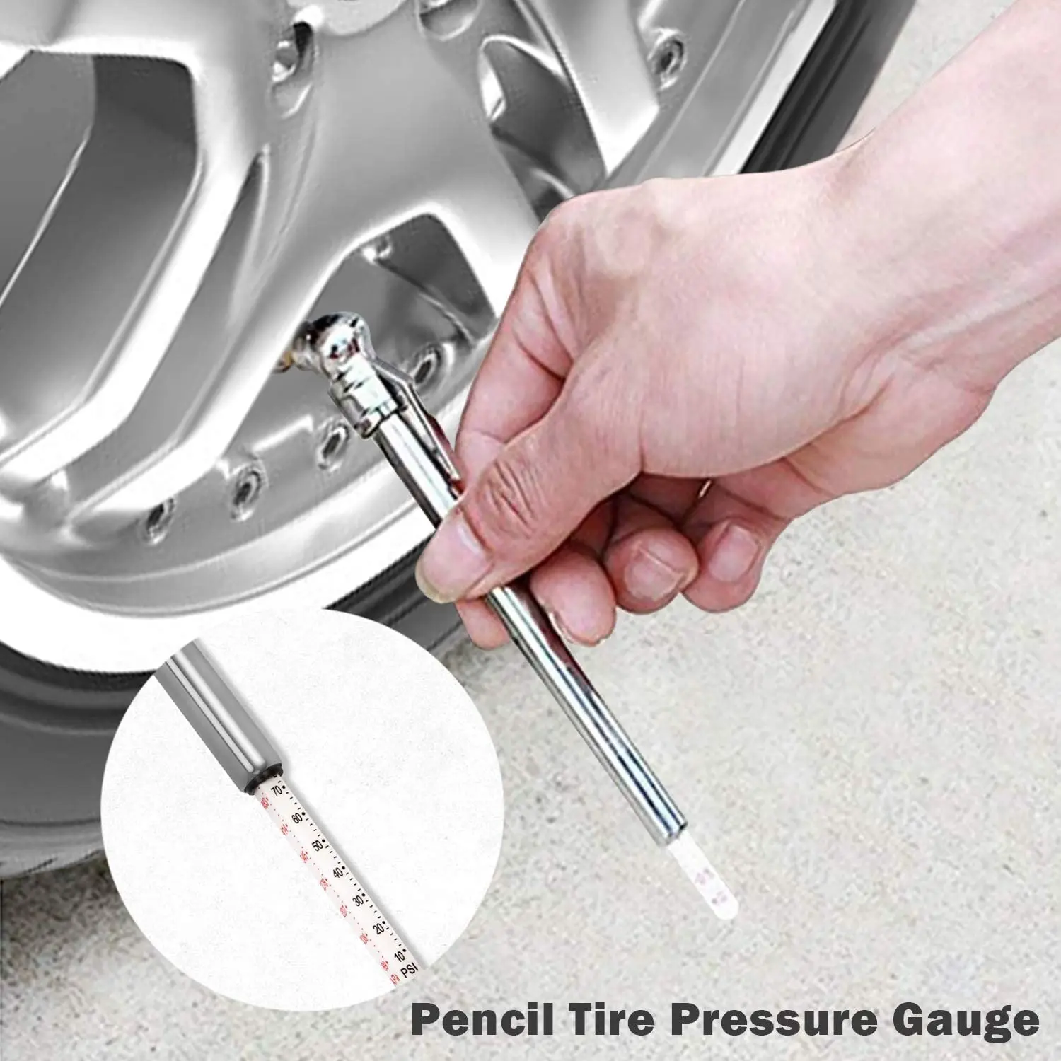 Flat Tire Repair Kits, 74 Pcs Universal Tire Plug Kit Heavy Duty Flat Tire Puncture Repair Kit