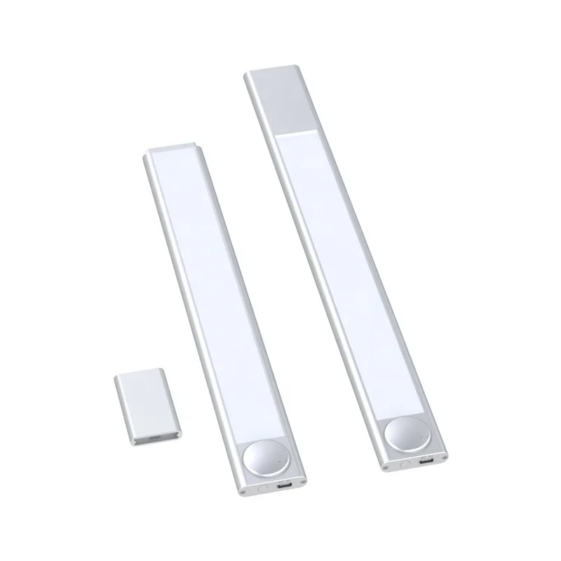 Microwave Induction Motion Sensor Automatic Customize Closet Light LED Cabinet Light Wardrobe Light with 1500Mah Separate Batter