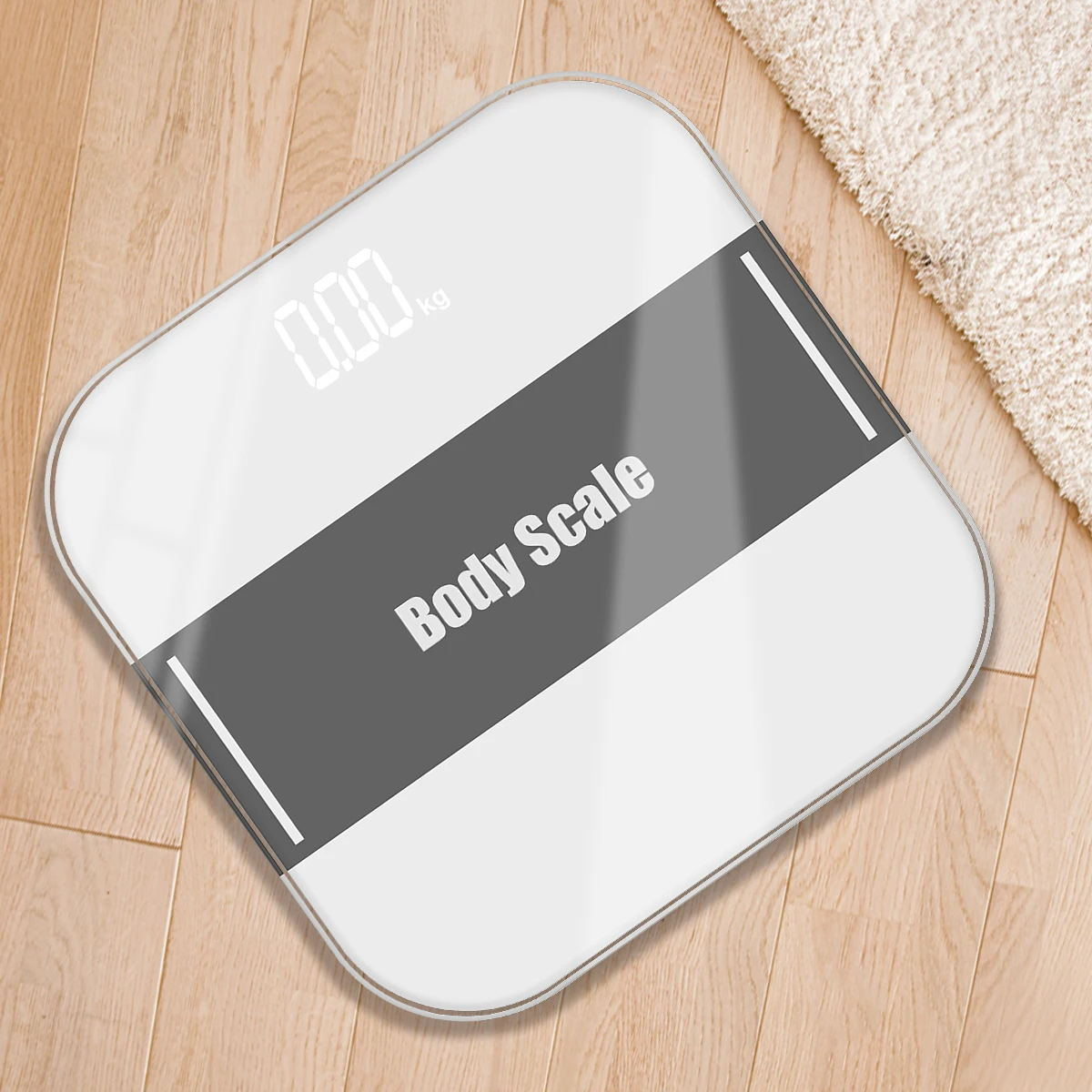 BL-6601 Tempered Glass CE 180Kg 396Lb Personal Adult Weight Electronic Digital Body Weighing Bathroom Scale