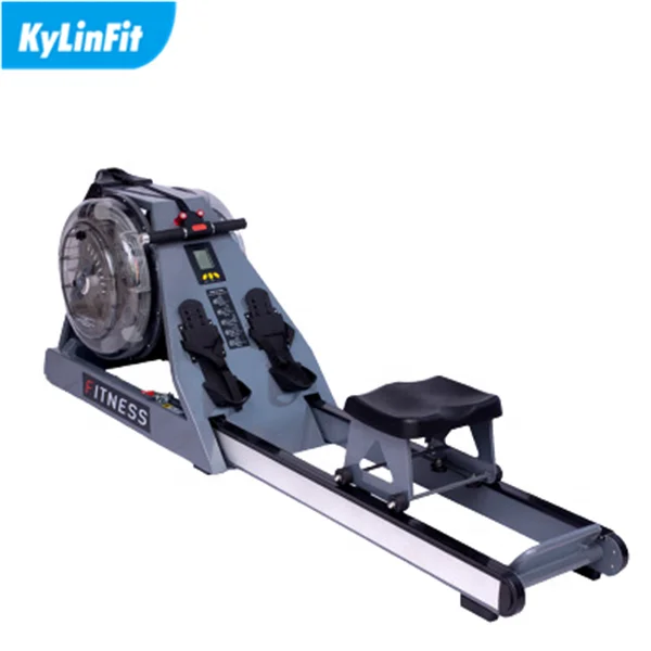 Kylinfit steel water seated rowing machine for home