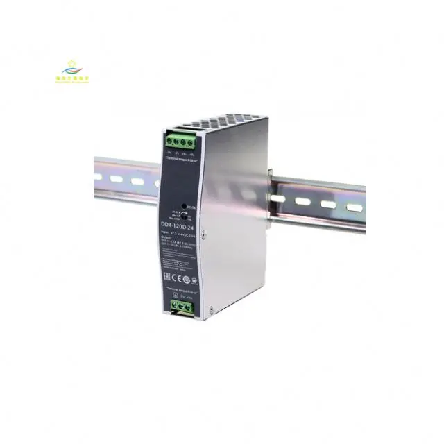120W DIN Rail Type DC-DC Converter DDR-120A-24 DDR-120B-24 DDR-120C-24 DDR-120D-24