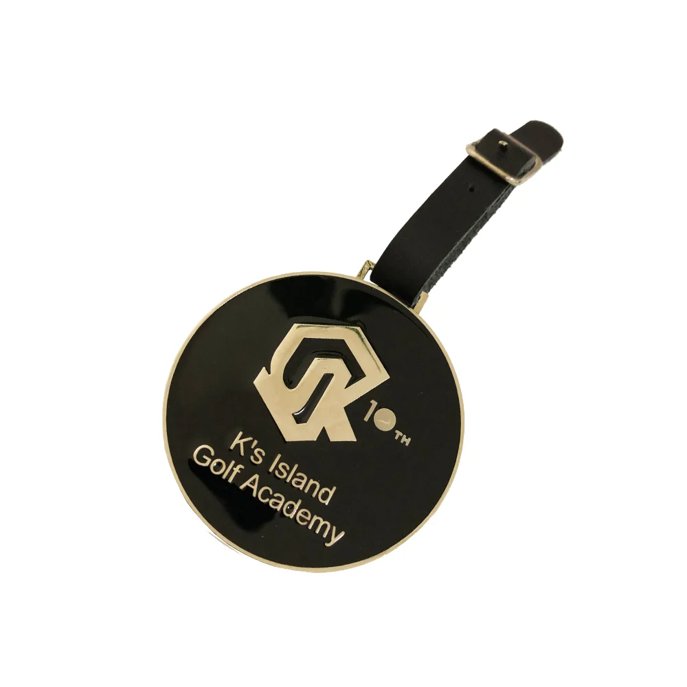 Golf ID Member Bag Name Tag Custom Metal Golf / Business Gift / Travel PJ15327 Accept SXD Normal Factory Size