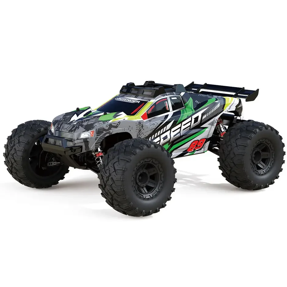 Новый Радиоуправляемый грузовик 2 4 г 4WD 46 км/ч высокоскоростной короткий курс водонепроницаемые Гоночные Игрушки автомобиль 1/10 весы
